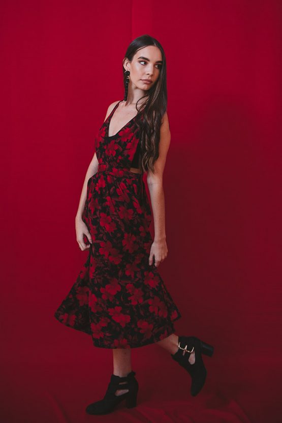 Scarlet Indo Flora Dress