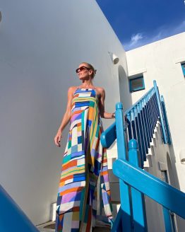 Island Maxi Dress - Multi colour